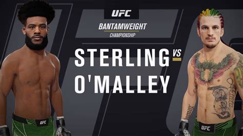 Ufc Sterling Vs O Malley