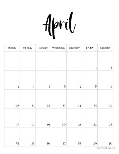 April 2021 Calendar Printable Cursive Calendar Printables Printable ...