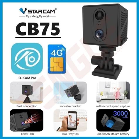 Vstarcam Cb G Lte Sim Super Hd P Mp Ip Camera