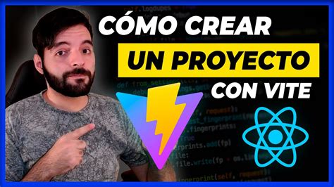 Como Crear Un Proyecto De React Con Vite Youtube