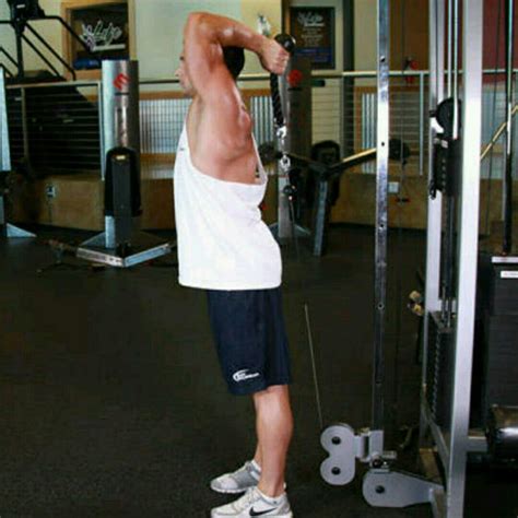 Cm One Arm Overhead Triceps Extensions By Pavel B Exercise How To