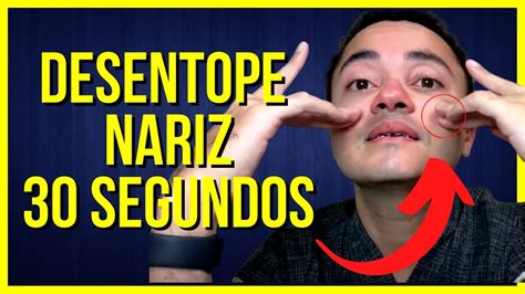 Técnica fácil para desentupir o nariz rapidamente em 30 segundos YouTube