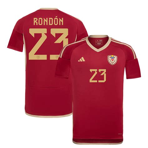 Venezuela RONDÓN 23 Home Jersey Copa America 2024 Gojersey