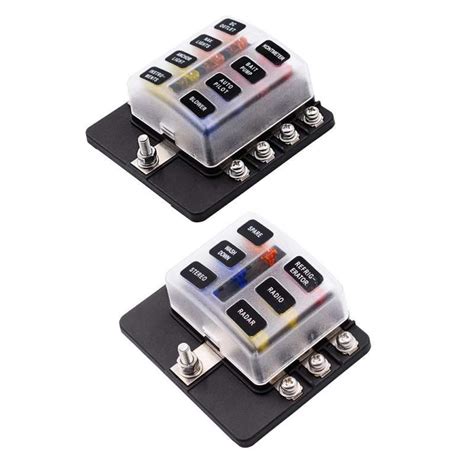 Jual 6 8 Way Circuit Standard Ato Atc Blade Fuse Box Block Holder