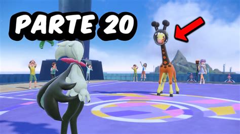 Capítulo 20 👉 PokÉmon Escarlata Y PÚrpura ¡gimnasio Psiquico Nintendo Switch Youtube