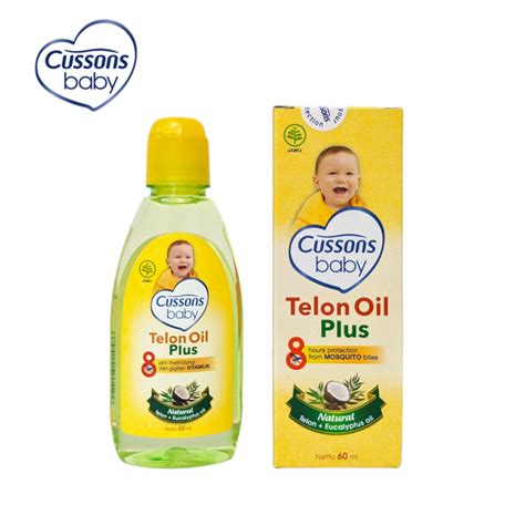 Jual Cussons Baby Telon Oil Plus Natural Minyak Telon Bayi Ml