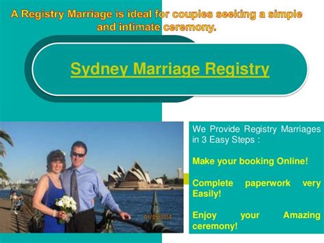 Sydney Marriage Registry