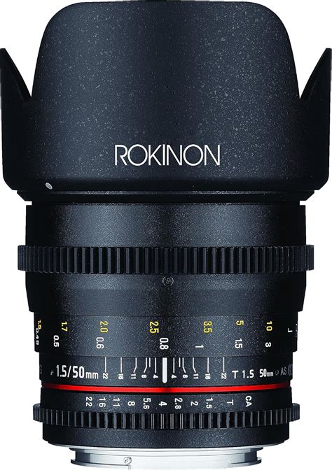 Rokinon DS50M C Cine DS 50 Mm T1 5 AS IF UMC Full Frame Cine Lens For