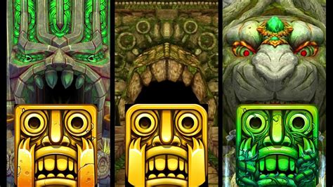 Temple Run 2 Sky Summit Vs Temple Run Vs Temple Run 2 Lost Jungle