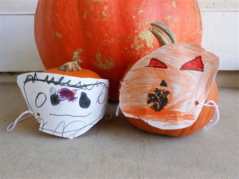 Pumpkin Halloween Masks A Mom With A Lesson Plan Fall Halloween