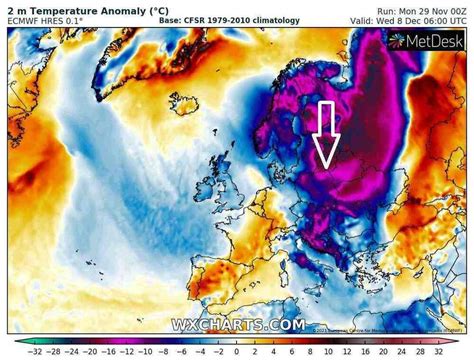 Silny mróz w grudniu dotrze do Polski Temperatura spada do 38 stopni