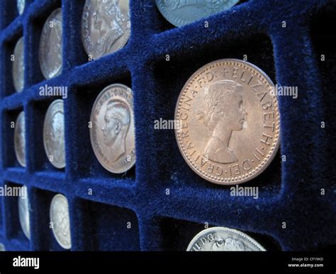 Old british coins hi-res stock photography and images - Alamy