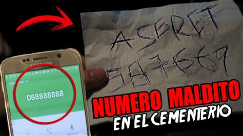 Numeros Malditos De Terror