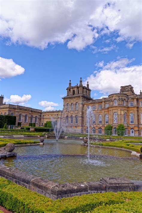 Blenheim Palace in Woodstock - England - UK Editorial Image - Image of ...