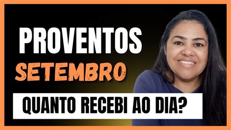 QUANTO RECEBI DE DIVIDENDOS AO DIA EM SETEMBRO YouTube