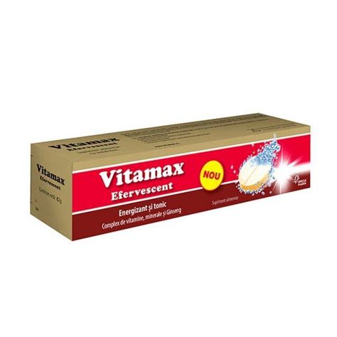 Vitamax X Comprimate Efervescente C Omega Pharma