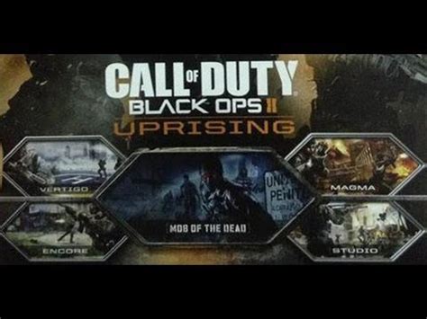 Black Ops Uprising Map Pack Dlc New Leaked Mob Of The Dead