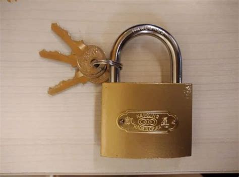 Kaixing Brass Key Door Lock Padlock Size Mm At Rs Piece Brass