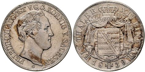 NumisBids Emporium Hamburg Auction 78 Lot 2169 SACHSEN Friedrich