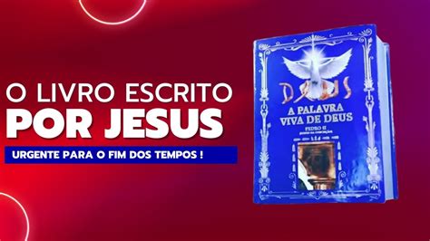 O Livro Escrito Por Jesus Depois Da Biblia Youtube