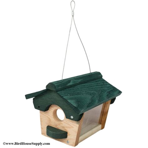 Songbird Essentials Cedar Bluebird Feeder For 36