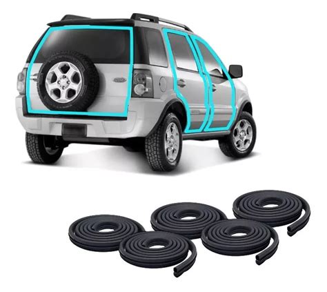 Cubre Zocalos Inox Puertas Y Porton Trasero Ecosport 12 17 Accesorios