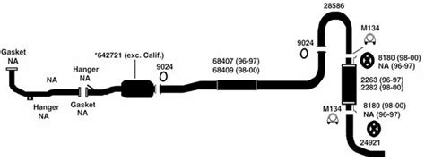 Toyota Camry Exhaust Diagram