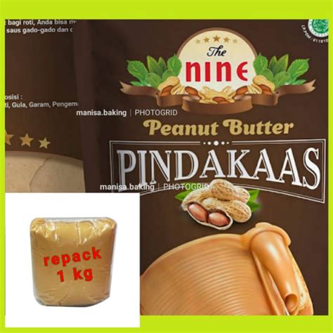 Jual SELAI KACANG THE NINE PINDEKAS 1 KG REPACK SELAI KACANG PREMIUM