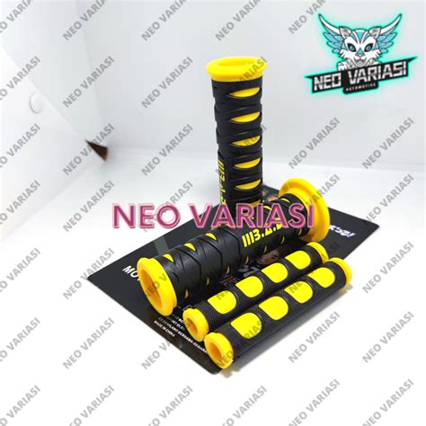 Paket Item Handgrip Bad Samurai Sisik Karet Handle Rem Model Jari