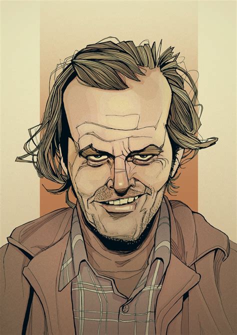 The Shining Art Print Jack Nicholson as Jack Torrance - Etsy