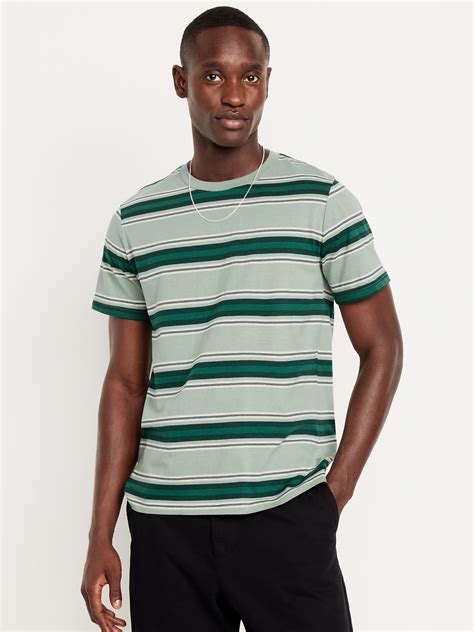 Crew Neck Striped T Shirt Old Navy