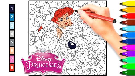 Disney Color By Number Mystery Warehouse Of Ideas