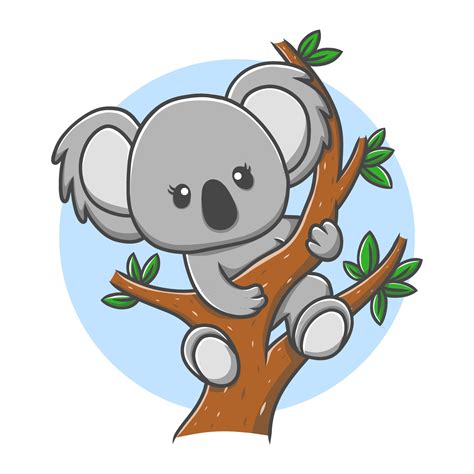 Ilustraci N De Dibujos Animados De Koala Ilustraci N De Vector De