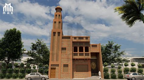 New Mosque Design In Faisalabad Mak Architect