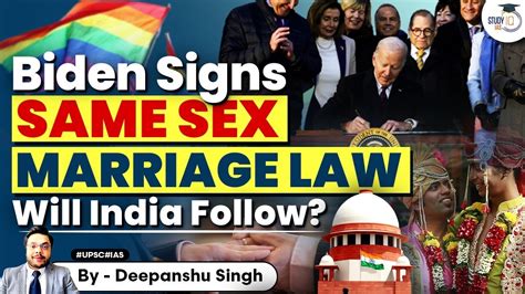 Biden Signs Historic Bill Codifying Same Sex And Interracial Marriage Lgbtq Rights Upsc