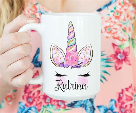 Custom Unicorn Mug Unicorn Cup Girls Magical Mug Etsy Canada