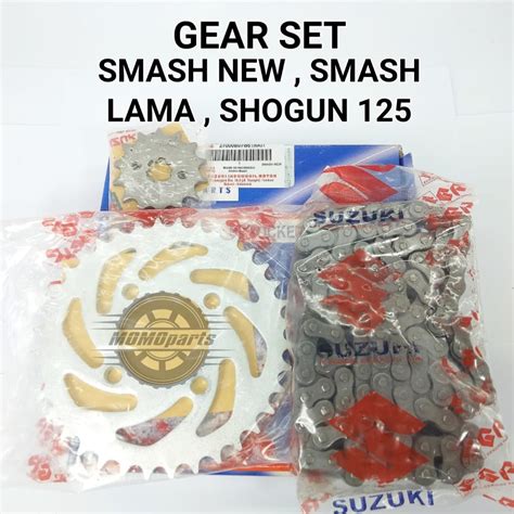 Gear Set Suzuki Smash New Baru Smash Old Lama Shogun Gearset Paket