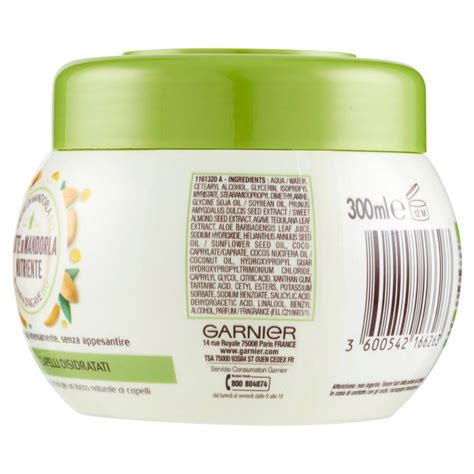 Garnier Ultra Dolce Maschera Per Capelli Nutriente Al Latte Di Mandorla