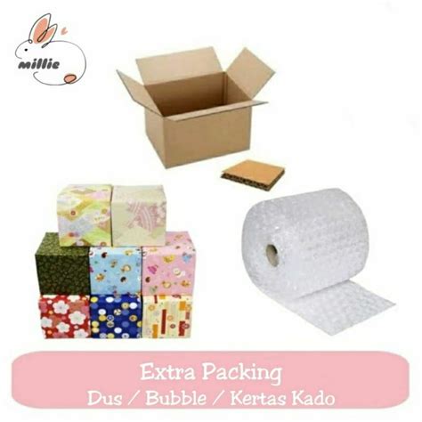 Jual Tambahan Extra Kertas Kado Bubble Wrap Dus Shopee Indonesia