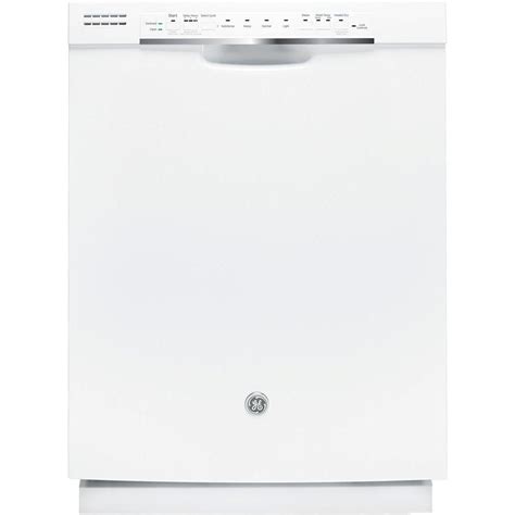 GE 24 Inch Built In Tall Tub Dishwasher With Front Controls In White