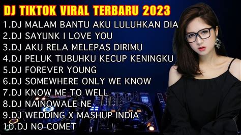 DJ TIKTOK VIRAL TERBARU 2023 DJ MALAM BANTU AKU LULUHKAN DIA REMIX