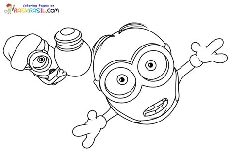 Disegni Di Natale Minion Da Colorare