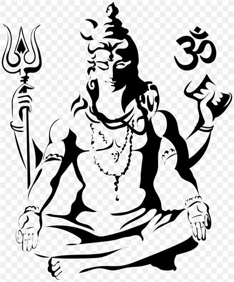 Shiva Drawing Parvati Sketch, PNG, 6631x8000px, Shiva, Art, Black And ...