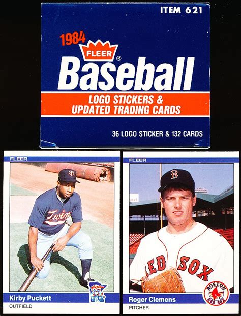 Lot Detail 1984 Fleer Update Baseball Factory Set Of 132 Cards