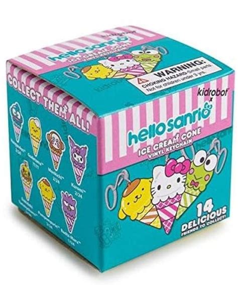 Hello Sanrio Ice Cream Cone Blind Box Stage Nine Entertainment Store