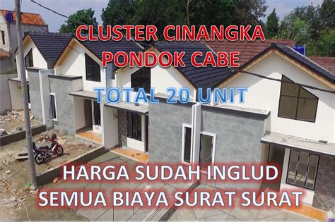 Cluster Cantik View Bukit Cinangka Pondok Cabe Model Scandinavian