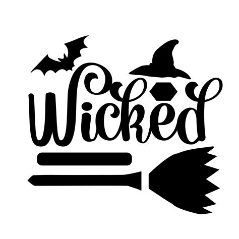 Wicked Png Halloween Png Halloween Silhouettes Happy Hall Inspire Uplift