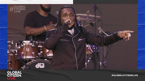 Nigerian Singer Burna Boy Performs Anybody” On Stage At Central Park