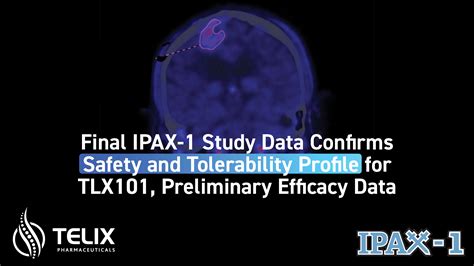 Final Ipax 1 Study Data Confirms Safety And Tolerability Profile For