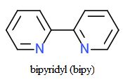 Draw the Lewis diagrams for the following ligands. bipyridyl (bipy), which has the following ...